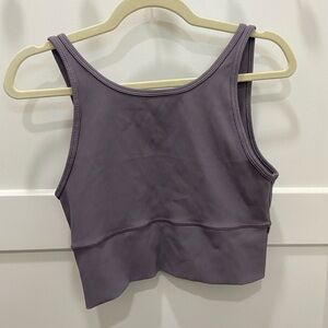 Lululemon Ribbed Crop Tank Top